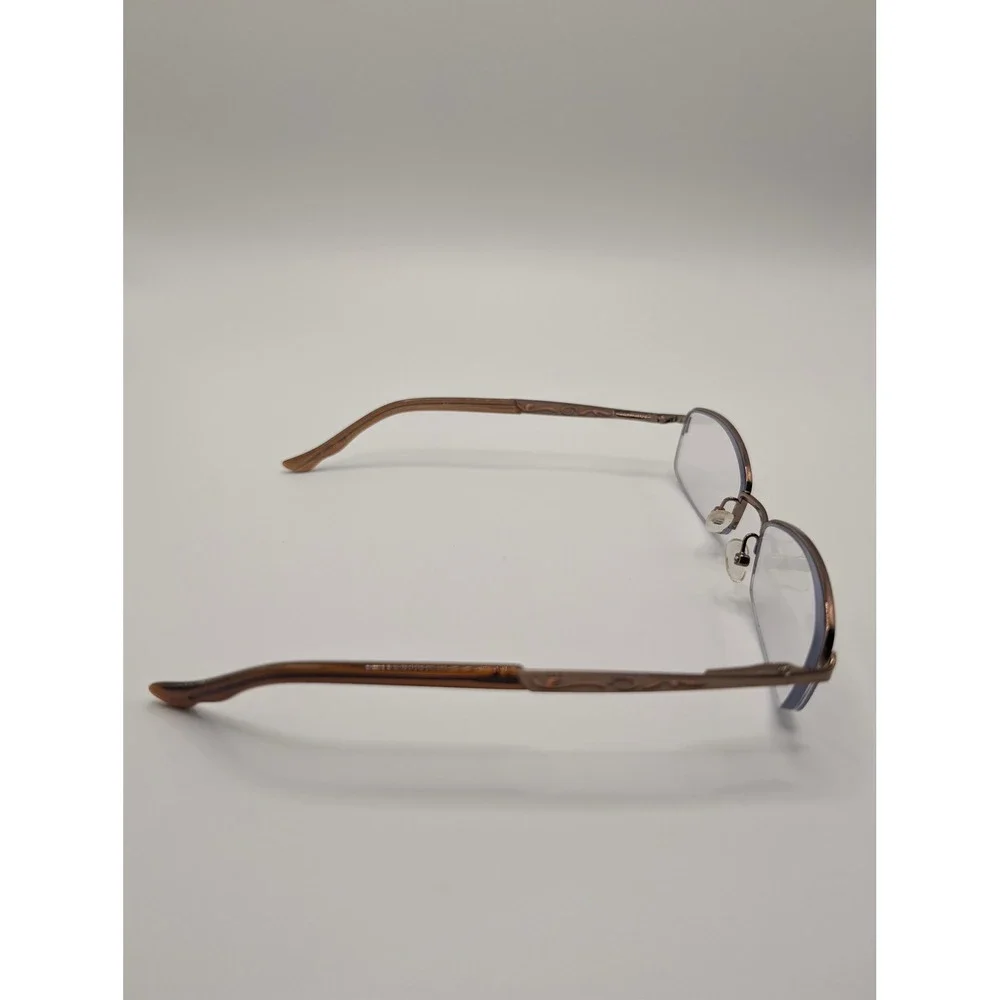Oscar de la Renta OSR 707 210 Bronze Semi Rimless Eyeglass Frames 50-20-135